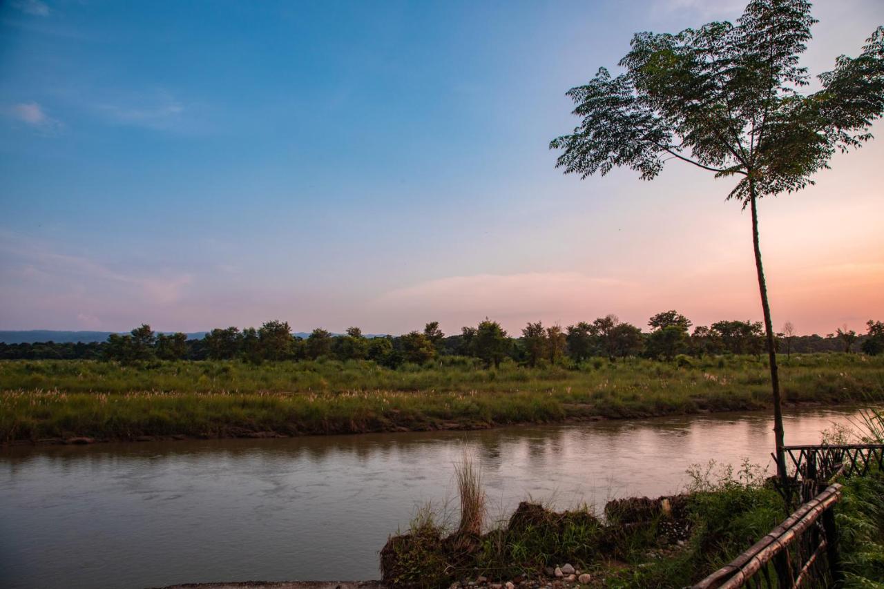 Chitwan Riverside Resort Sauraha Buitenkant foto